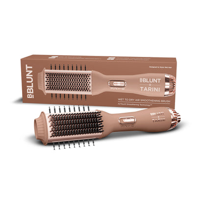 WET-TO-DRY AIR SMOOTHENING BRUSH