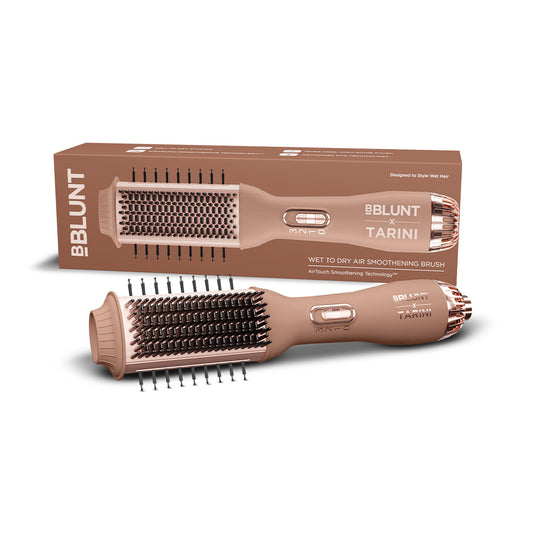 WET-TO-DRY AIR SMOOTHENING BRUSH