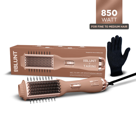 WET-TO-DRY AIR SMOOTHENING BRUSH - 850W (FOR FINE TO MEDIUM HAIR)